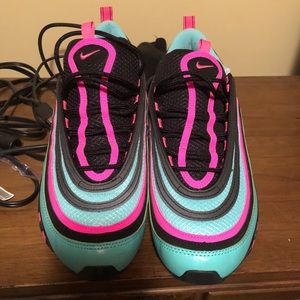 Nike Shoes Air Max 97 Hyper Turquoise Pink Blast Black Poshmark